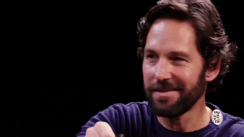 Giphy - Look At Us Paul Rudd GIF by First We Feast