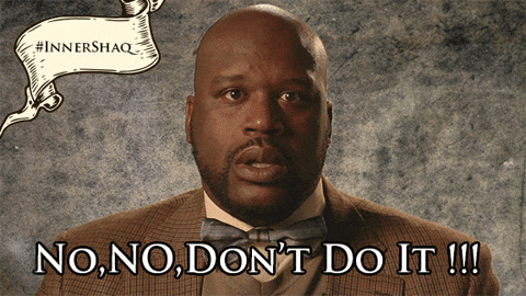 Giphy - Shaq No GIF