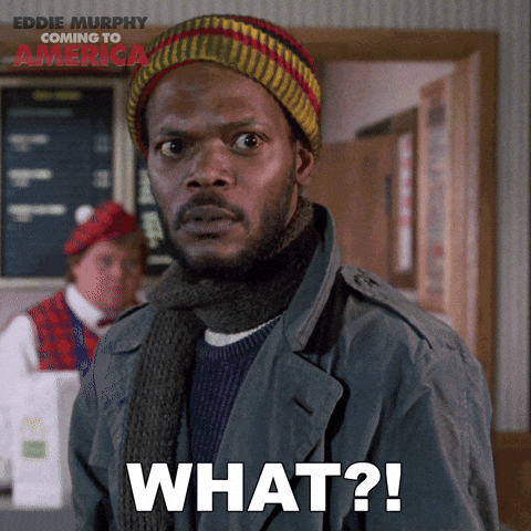 Giphy - Samuel L Jackson What GIF by Coming to America
