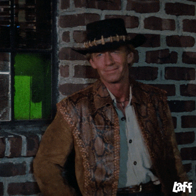 Giphy - Crocodile Dundee Hello GIF by Laff
