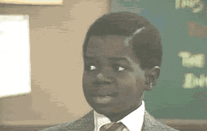 Giphy - gary coleman wtf GIF