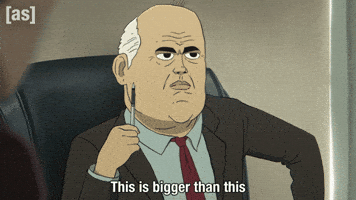 Point Up GIF by Adult Swim