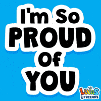 Proud Well Done GIF by Lucas and Friends by RV AppStudios