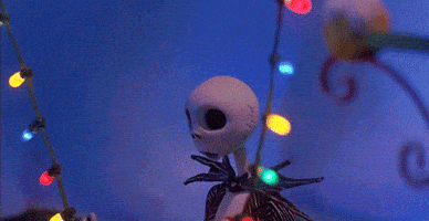 Tim Burton Christmas GIF