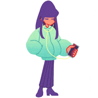 Animation Relaxing GIF by Holler Studios