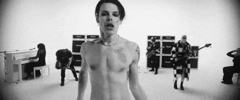 Rock Hello GIF by YUNGBLUD