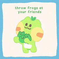 Friends Confetti GIF by Pog the Frog