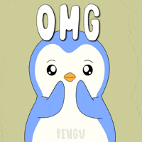 So Excited Omg GIF by Pudgy Penguins