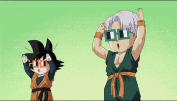 Two Become One Dragon Ball Z GIF by nounish ⌐◨-◨ Two Become One Dragon Ball Z GIF by nounish ⌐◨-◨