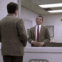 Posing Mr Bean GIF by Working Title