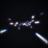 glow black and white GIF by Erica Anderson