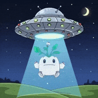 Flying Saucer Aliens GIF by Magic Eden