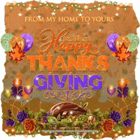 Turkey Dinner Thanksgiving GIF