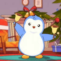 Merry Christmas GIF by Pudgy Penguins Merry Christmas GIF by Pudgy Penguins