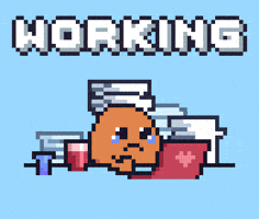 Sad Work GIF by Potatozzz by 9GAG