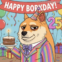 Tired Happy Birthday GIF by Doge Pound