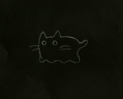 cat drawing GIF by hoppip
