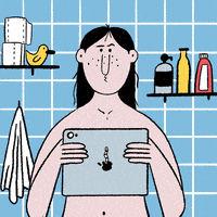 Gif Artist Mirror GIF by Amalteia