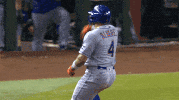 Happy Home Run GIF by New York Mets