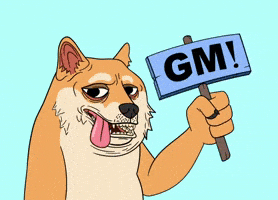Good Morning Gm GIF by Doge Pound