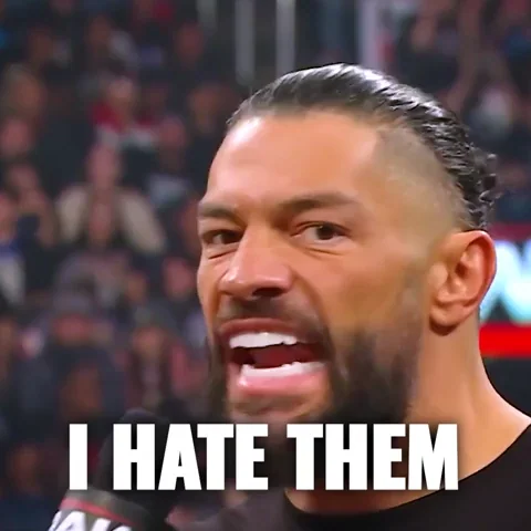 I Hate Them Roman Reigns GIF