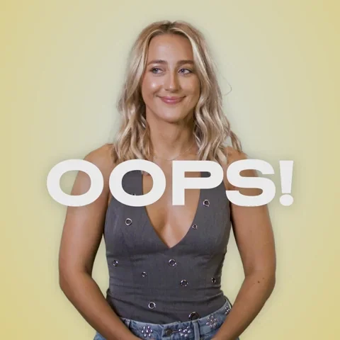 Mistake Oops GIF