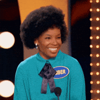 Happy Celebrity Family Feud GIF by ABC Network