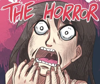 Scared Halloween GIF