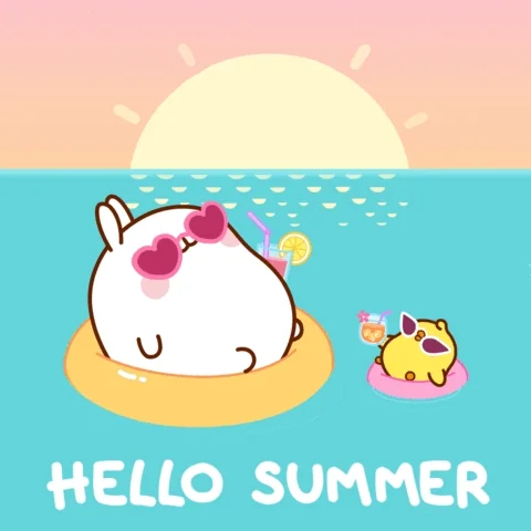 Chilling Summer Solstice GIF