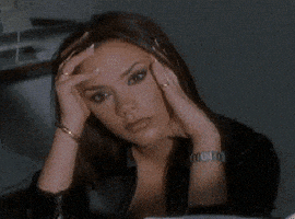 Victoria Beckham Eye Roll GIF