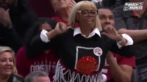 Celebrating College Basketball GIF