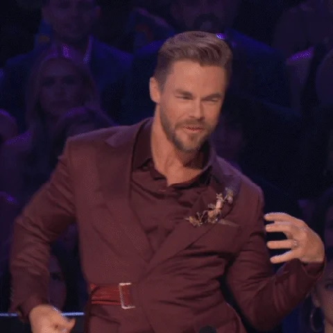 Vibing Derek Hough GIF