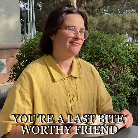 Hungry Friend GIF