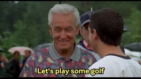 Happy Gilmore Golf GIF