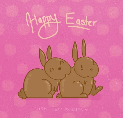 Easter Bunny Animation GIF