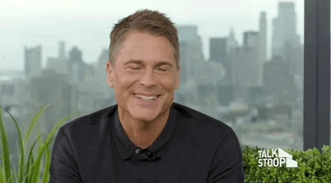 Rob Lowe Smiling GIF