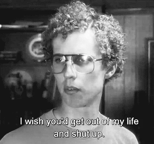 Napoleon Dynamite Shut Up GIF