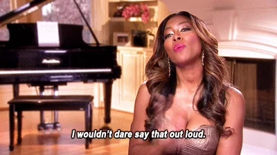 real housewives shut the fuck up GIF