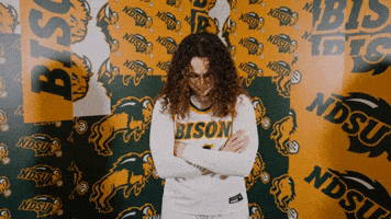 Womens Basketball Bison GIF by NDSU Athletics