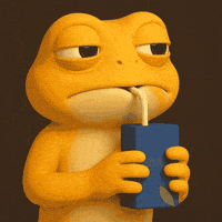 Sleepy Frog GIF by Turbo Toad