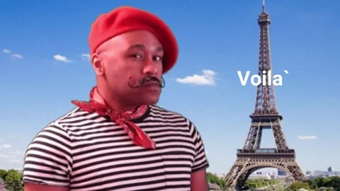France Flirting GIF