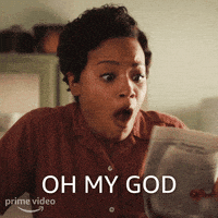Oh My God Omg GIF by Amazon Prime Video