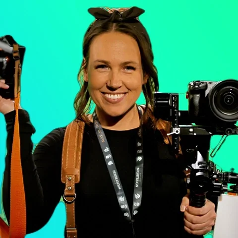 Snapping Camera Man GIF