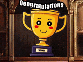 Winner Congratulations GIF by GT8Studios