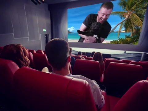 Movie Theater Nick GIF