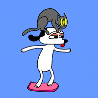 Cat Art GIF by Jason Clarke