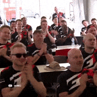 Well Done Applause GIF by FIA World Rally Championship