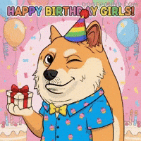 Celebrate Happy Birthday GIF by Doge Pound