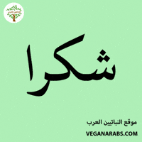 Thanks Thank You GIF by VeganArabs