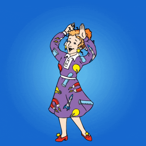 GIF showing dynamic illustrations, representing growth and educational support from the lottery.